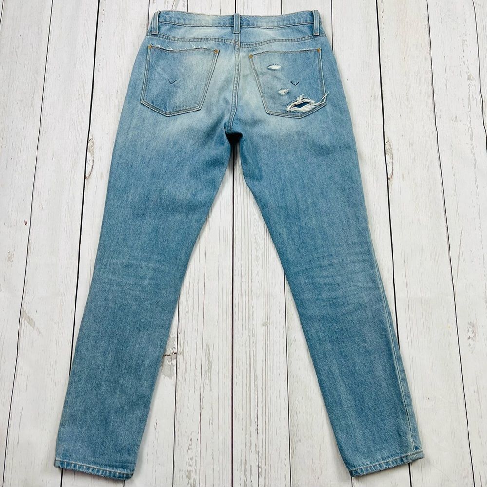 🇬🇧Hudson Riley Crop Relaxed Straight Jeans Size 26 - Picture 11 of 13